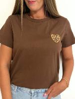 Tee shirt Lucie (chocolat)