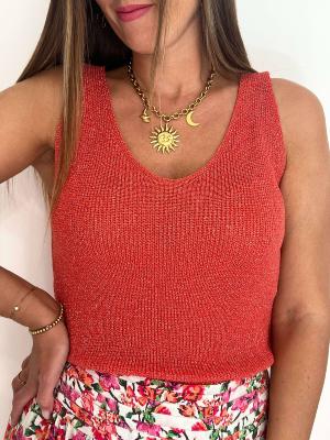 Top Elisa (corail)