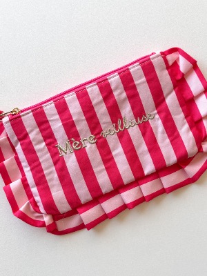 Pochette "Mère veilleuse » (fushia)