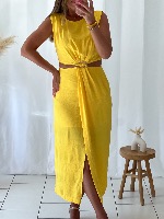 Robe Ornella (jaune)