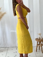 Robe Ornella (jaune)