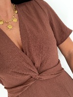 Robe Héléna (chocolat)