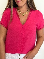 Blouse Coline (fushia)
