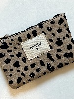 Pochette "Amour léopard »