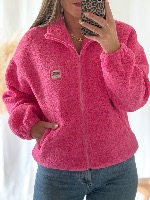 Veste polaire Aria (fushia) PRÉ COMMANDE (expédition vers le 21/01)