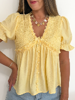 Blouse Carla (jaune)
