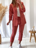 Veste blazer Nolan (terracota)