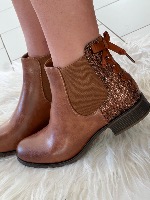 Bottines Pascaline (camel)