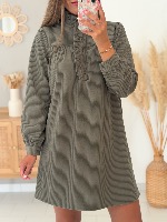 Robe Anouck (kaki)