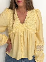Blouse Dolorès (jaune)