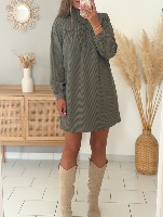 Robe Anouck (kaki)