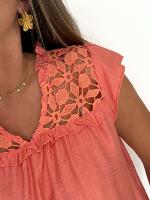 Blouse Lily (corail)