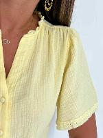 Blouse Julienne (jaune)