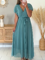 Robe Amelia (céladon)