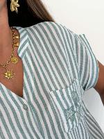 Chemise Playa (vert amande)