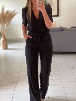 Combi pantalon Carine (noire)