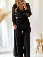 Combi pantalon Mélaine (noir)