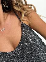 Débardeur Clarence (Argenté)