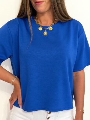 Tee Shirt Luc (bleu roi)