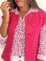 Gilet Maria (fushia)