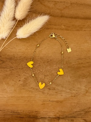 Bracelet Lilie (jaune)