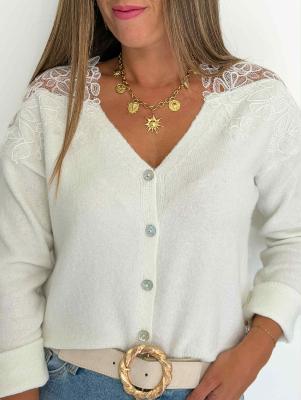 Gilet Cyprien (blanc)