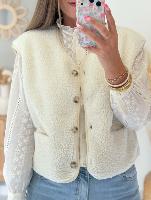 Gilet Timoty (écru)