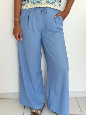 Pantalon Mathys (bleu)