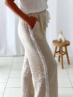 Pantalon Lino (beige)