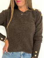 Pull Louis (chocolat)