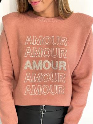 Pull Amour (rose)