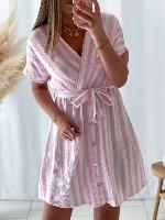 Robe Eléonore (rose bébé)