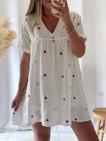 Robe combi Celeste (rouge)