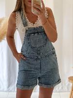 Salopette short Camille
