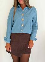 Jupe short Betty (chocolat)