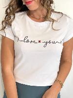 Tee shirt Love you