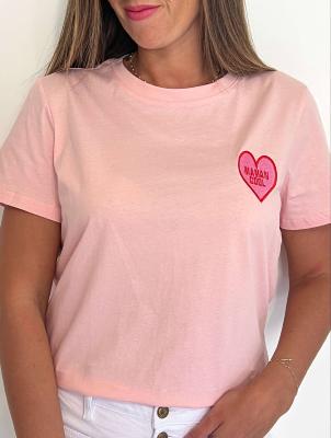 Tee shirt "Maman cool" (rose)