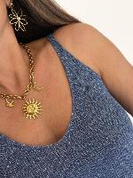 Top Manon (bleu jeans)
