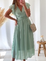 Robe Gabriella (vert d’eau)