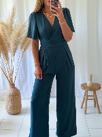 Combi pantalon Clara (bleu canard)