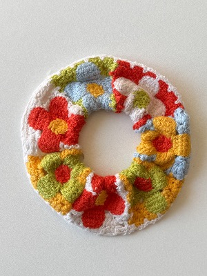Chouchou crochet 2
