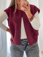 Gilet Alba (bordeaux)