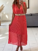 Robe Angèle (corail)