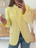 Veste Blazer Laurine (jaune)