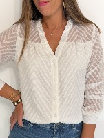 Blouse Maeva (blanche)