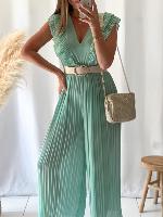 Combi pantalon Giulia (vert d'eau)