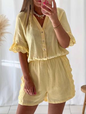 Combishort Audrey (jaune)
