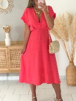 Robe Amalya (corail)