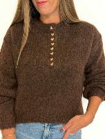 Pull Maxence  (chocolat)