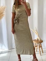 Robe Camilya (dorée)